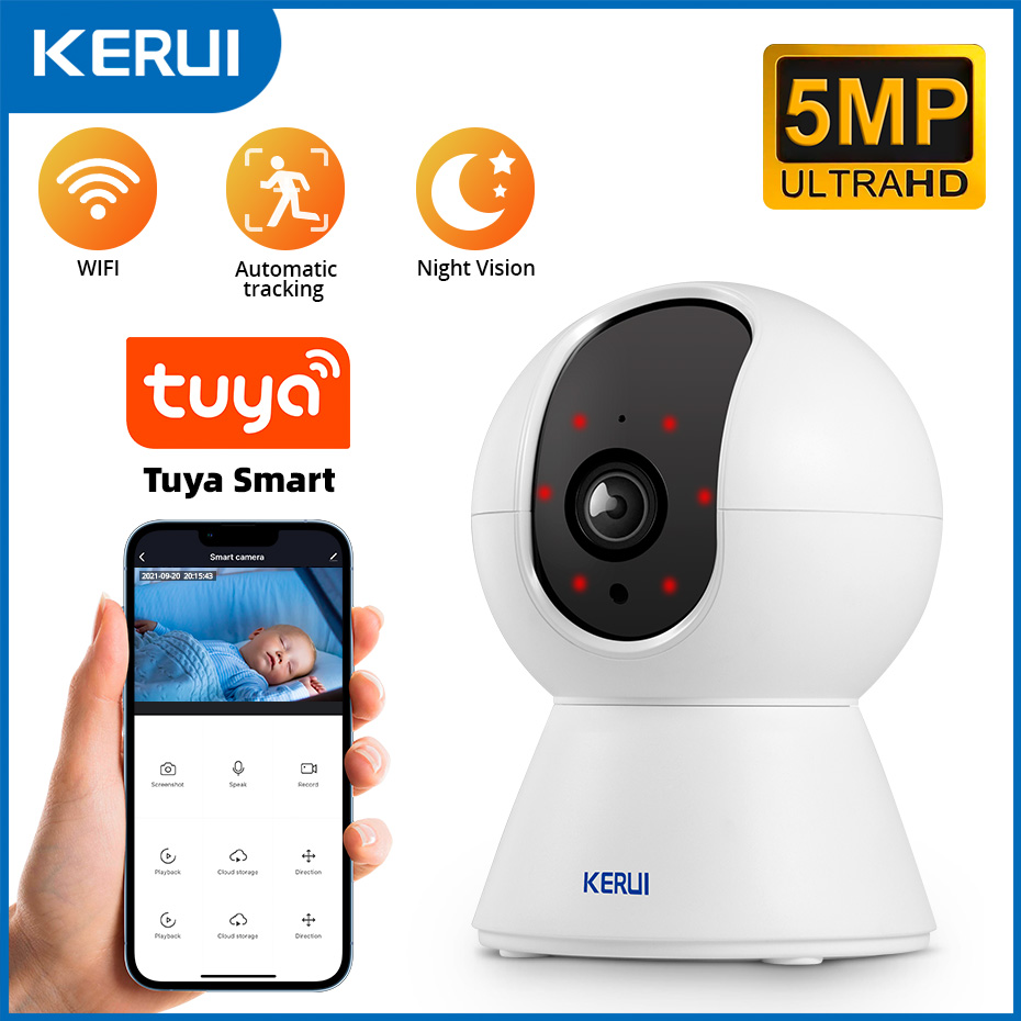 KERUI 5MP Tuya Smart Mini WiFi - Eufy Camera E220 review and price