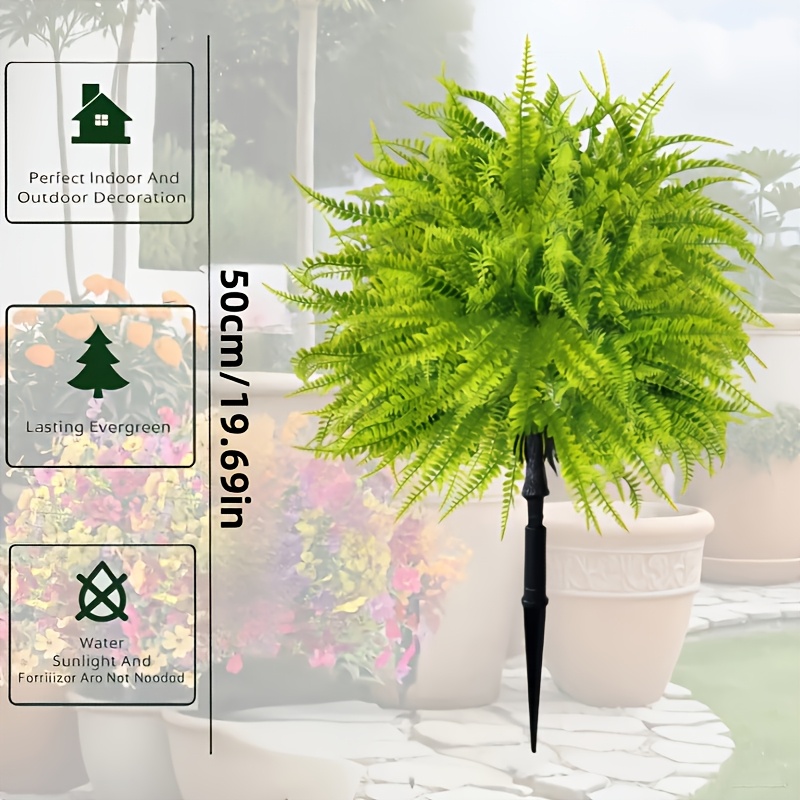 2pcs - 44cm Fern Ground Insert - Dracaena Marginata review and price