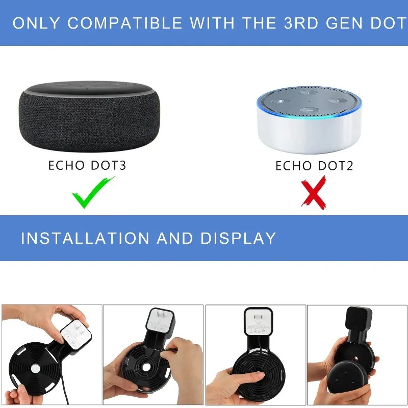 For Echo Dot 3 Wall Mount Hold - Amazon Speaker Echo Pop review and price